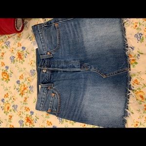 Levi’s denim skirt